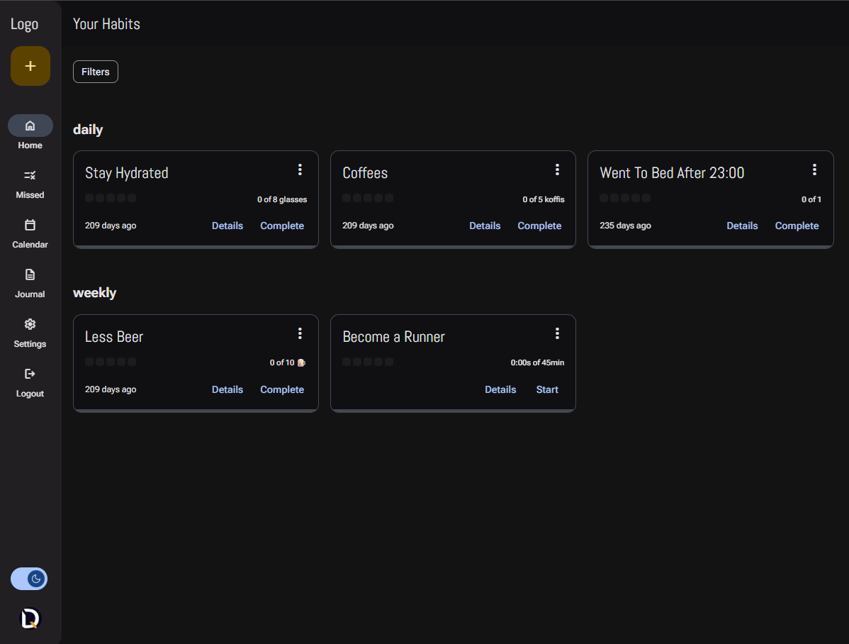Habi project screenshot
