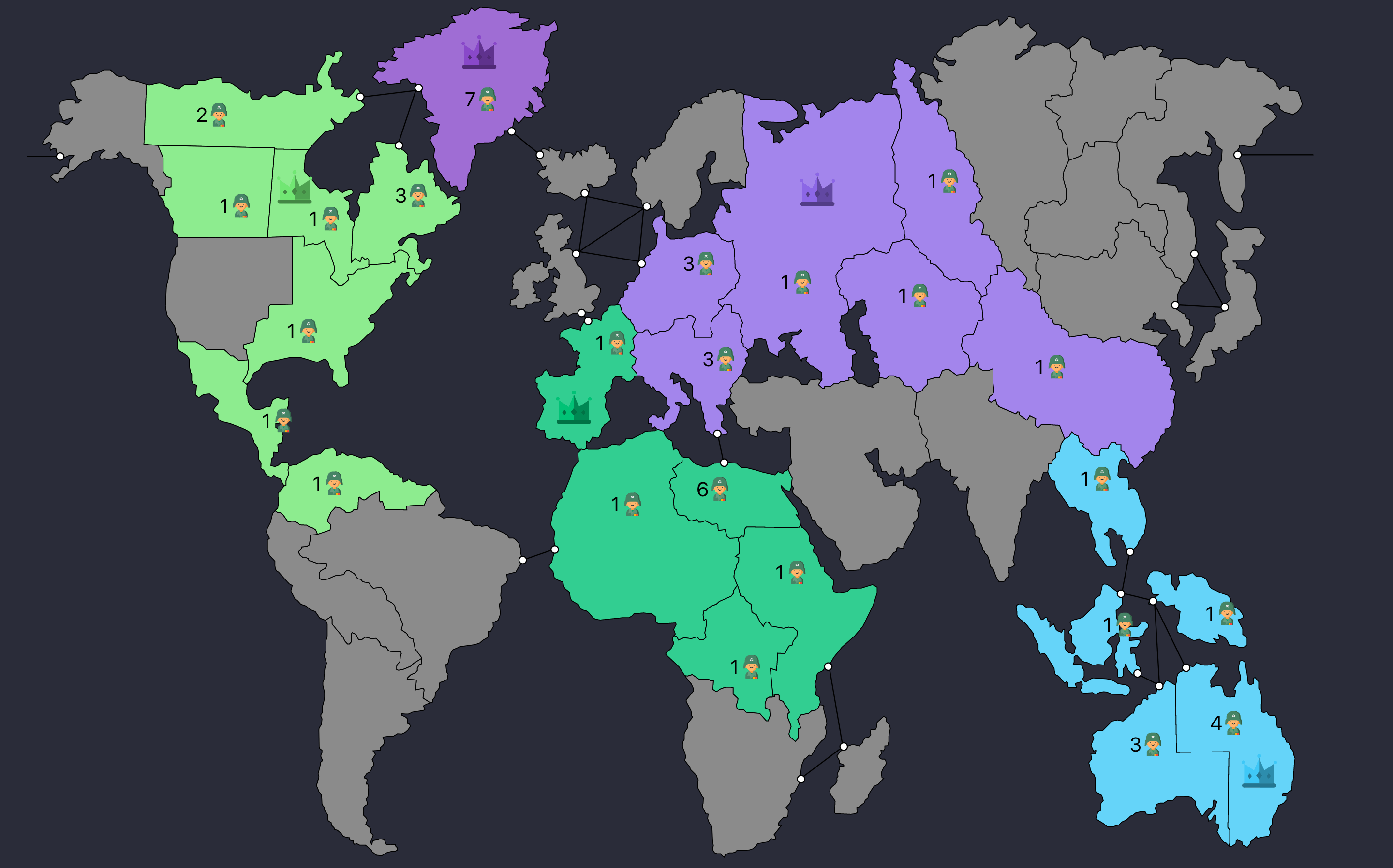 RisikOnline project screenshot